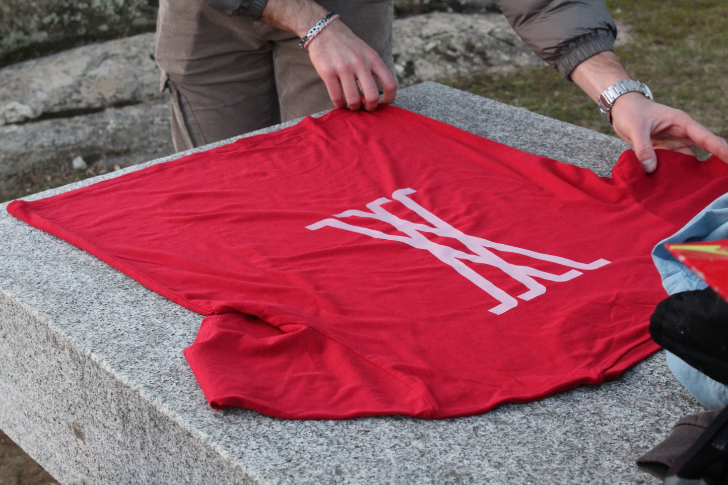 CAMISETA X ROJO