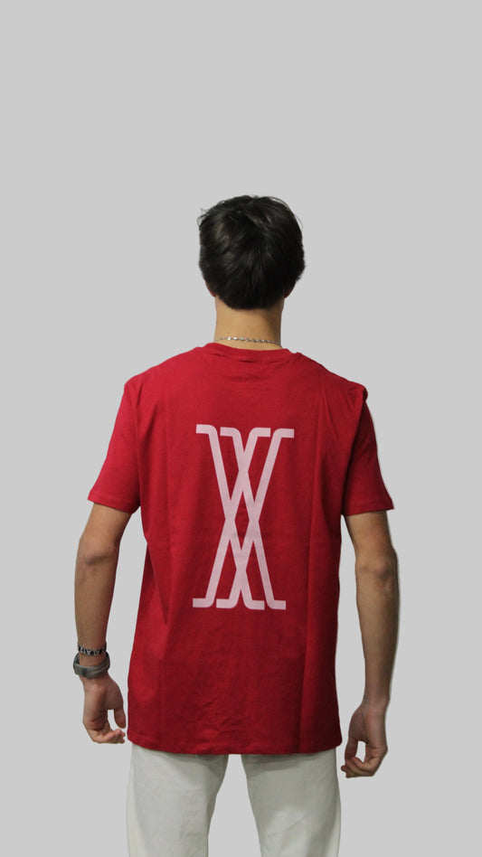 CAMISETA X ROJO