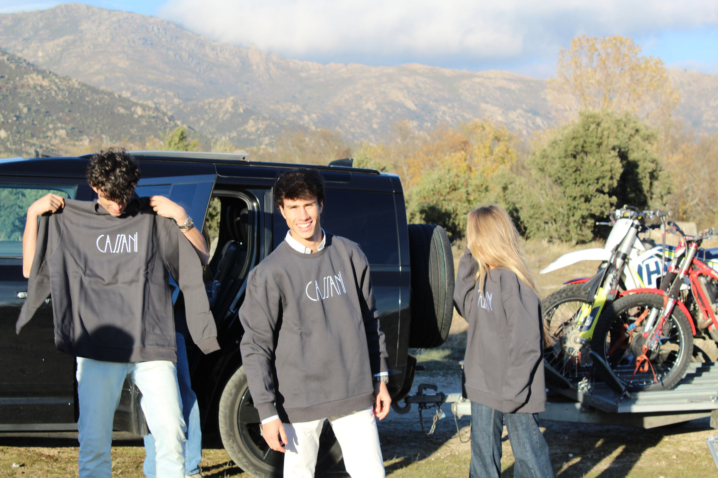 SUDADERA CLAUDIO COELLO 001 ANTRACITA