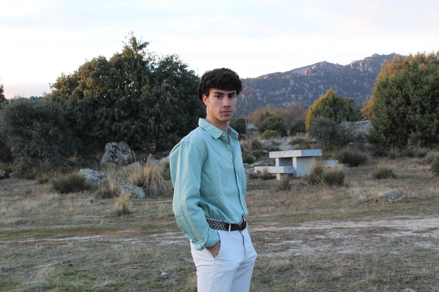 CAMISA ESTRADA VERDE