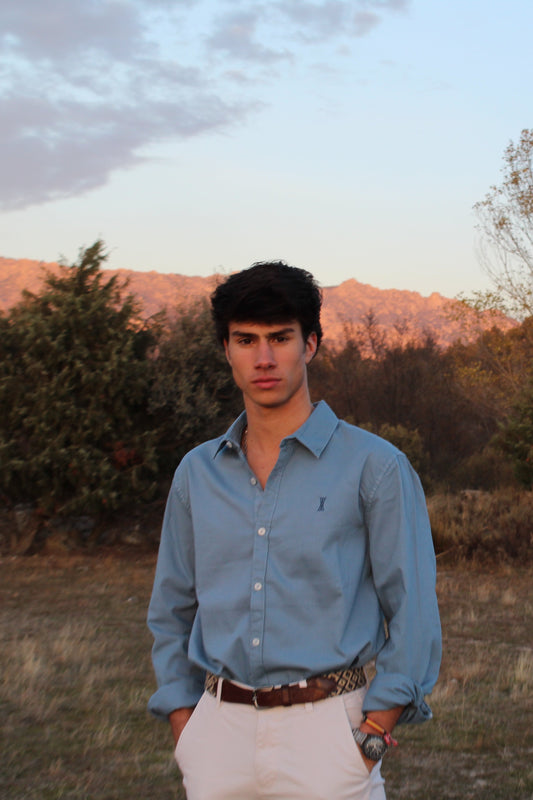 CAMISA ESTRADA AZUL