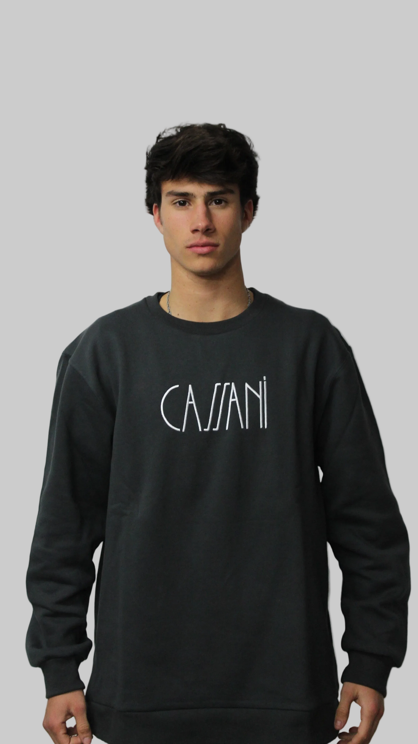 SUDADERA CLAUDIO COELLO 001 ANTRACITA