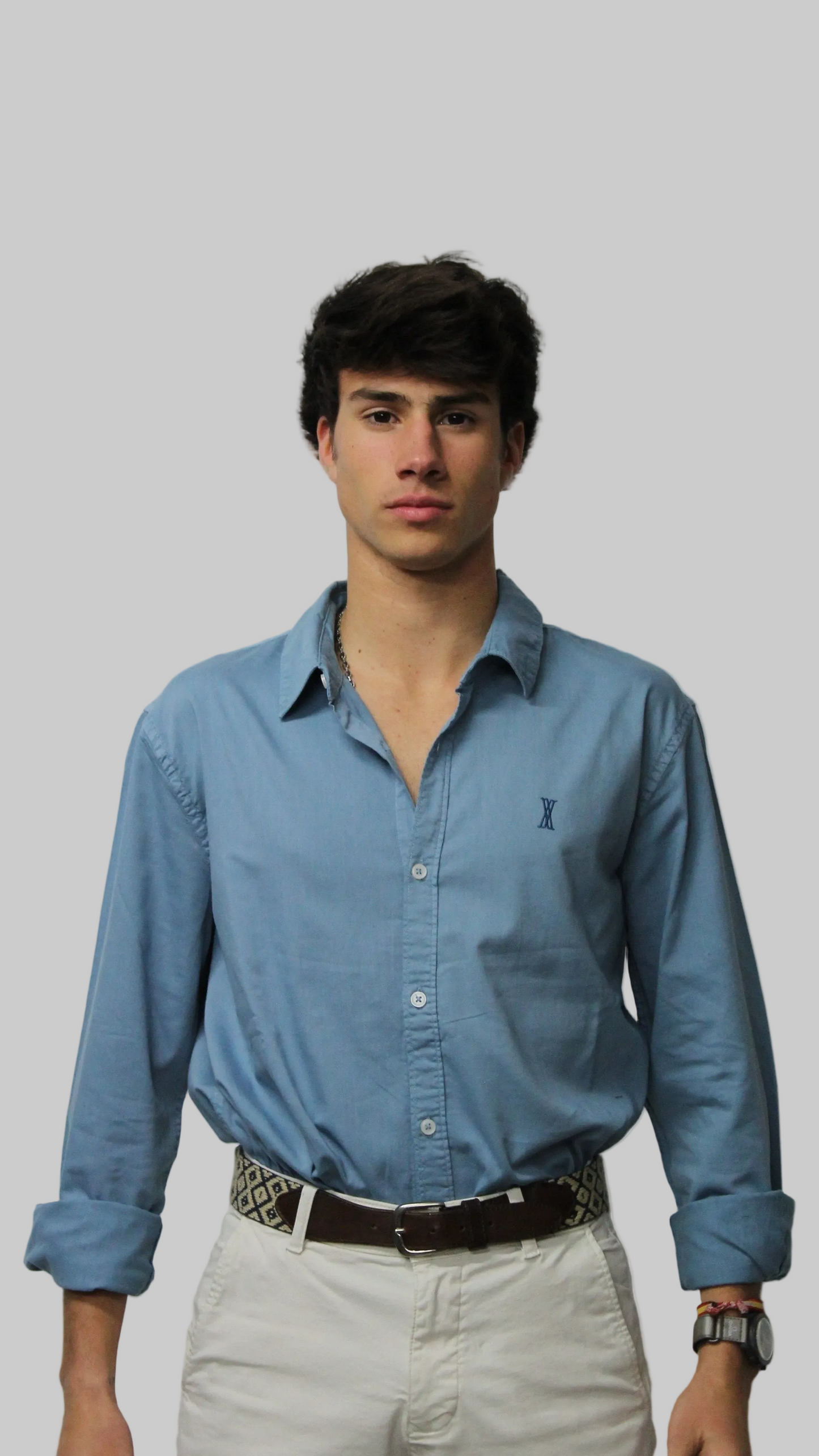 CAMISA ESTRADA AZUL