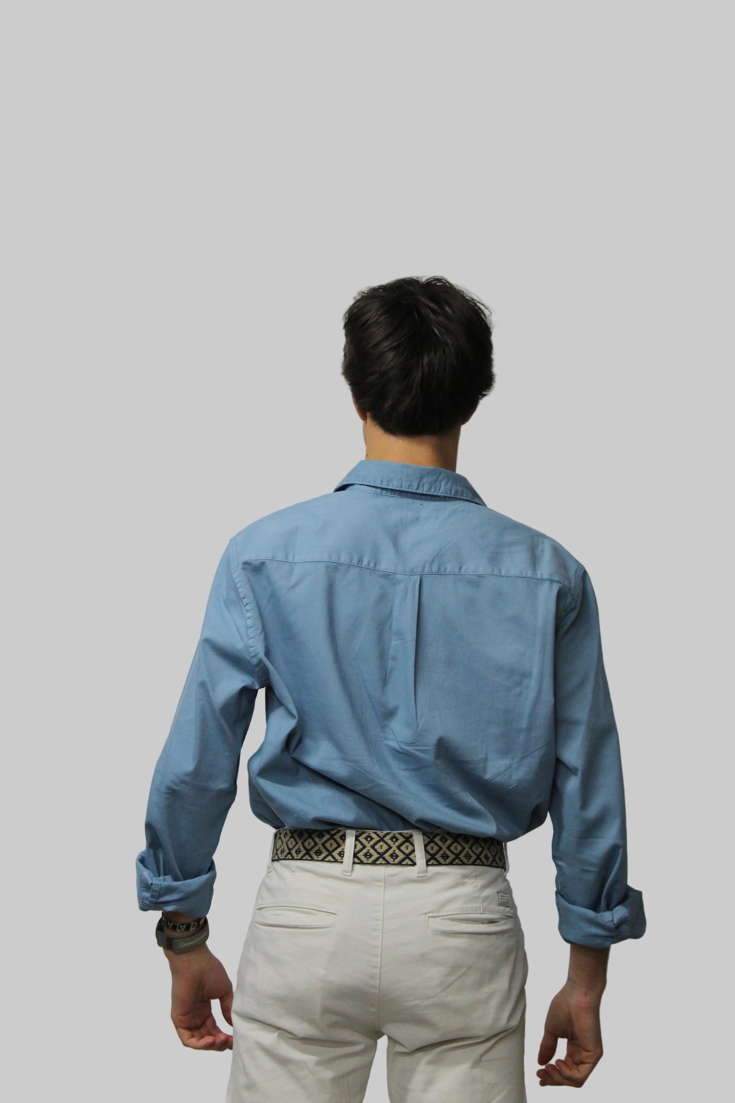 CAMISA ESTRADA AZUL