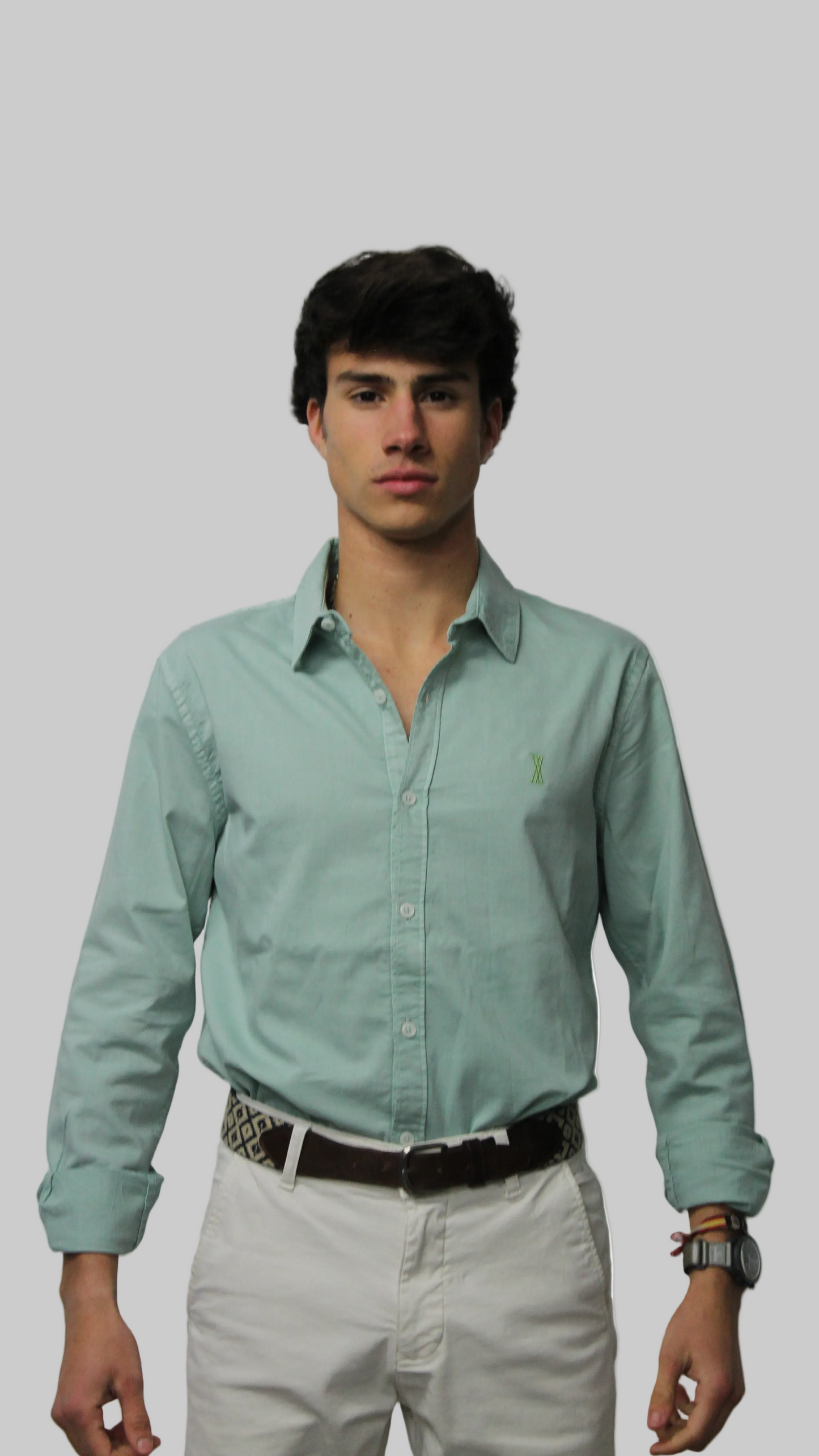 CAMISA ESTRADA VERDE