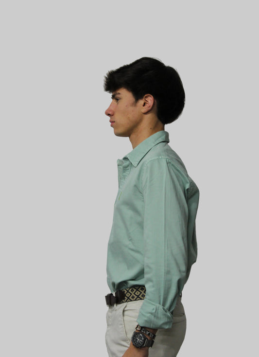 CAMISA ESTRADA VERDE