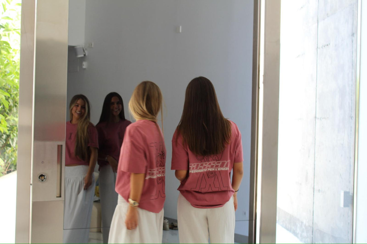 CAMISETA MX WASHED PINK